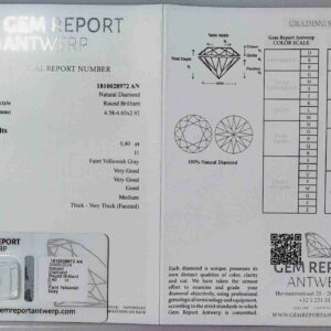 DIAMANTE ROUND BRILLIANT 1810028972 AN
