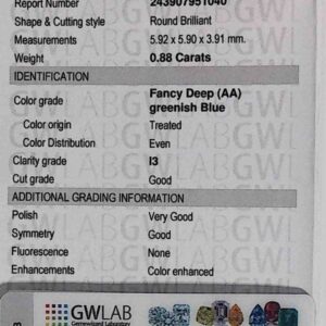 DIAMANTE ROUND BRILLIANT 243907951040
