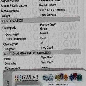 DIAMANTE ROUND BRILLIANT 244008061025