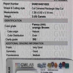 DIAMANTE CUT COMERED RECTANGLE STEP 244014421022