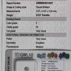 DIAMANTE ROUND BRILLIANT 245800431027