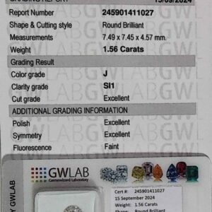 DIAMANTE ROUND BRILLIANT 245901411027