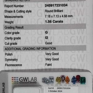 DIAMANTE ROUND BRILLIANT 245917231034