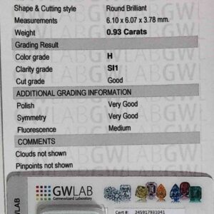 DIAMANTE ROUND BRILLIANT 245917931041