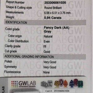 DIAMANTE ROUND BRILLIANT 253306061026