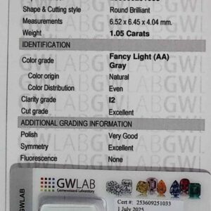 DIAMANTE ROUND BRILLIANT 253609251033