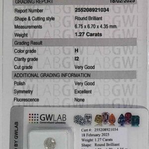 DIAMANTE ROUND BRILLIANT 255208921034