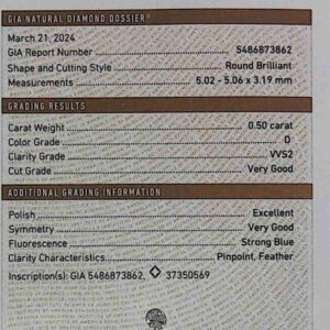 DIAMANTE ROUND BRILLIANT 5486873862