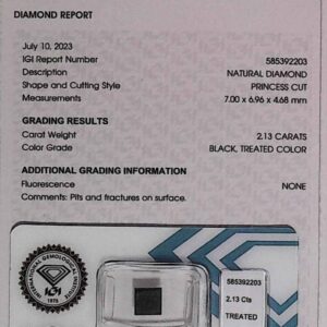 DIAMANTE PRINCESS CUT 585392203