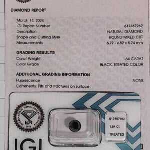 DIAMANTE ROUND MIXED CUT 617467962