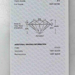 DIAMANTE ROUND BRILLIANT 617468082
