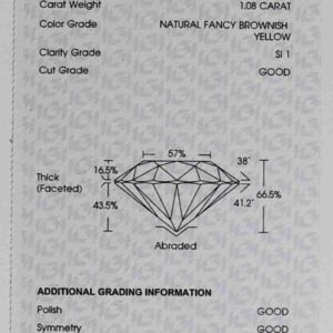 DIAMANTE ROUND BRILLIANT 617468507