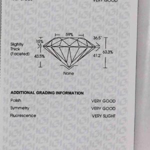 DIAMANTE ROUND BRILLIANT 623442306