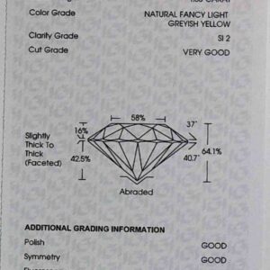 DIAMANTE ROUND BRILLIANT 623442450