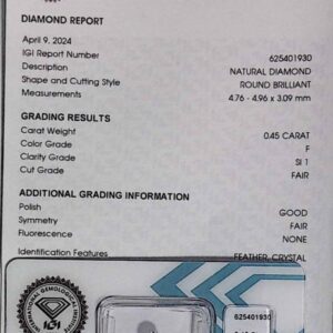 DIAMANTE ROUND BRILLIANT 625401930