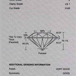 DIAMANTE ROUND BRILLIANT 625416175