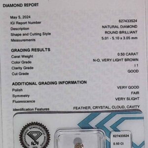 DIAMANTE ROUND BRILLIANT 627433524