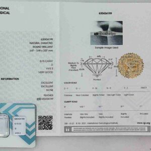 DIAMANTE ROUND BRILLIANT 630434199