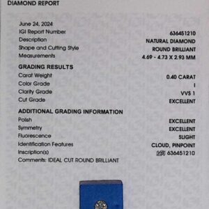 DIAMANTE ROUND BRILLIANT 636451210
