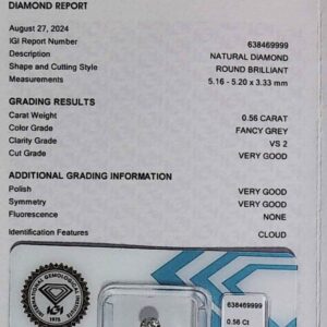 DIAMANTE ROUND BRILLIANT 638469999