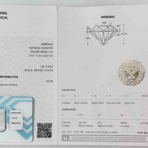 DIAMANTE ROUND MIXED CUT 640405463