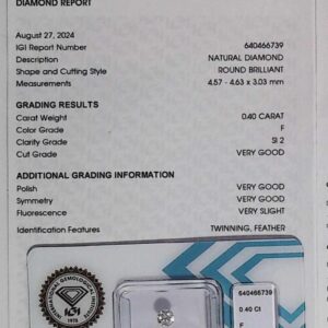 DIAMANTE ROUND BRILLIANT 640466739