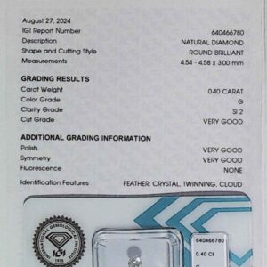 DIAMANTE ROUND BRILLIANT 640466780