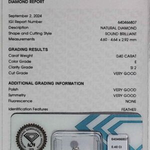 DIAMANTE ROUND BRILLIANT 640466807