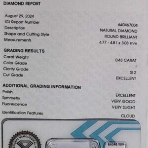 DIAMANTE ROUND BRILLIANT 640467004