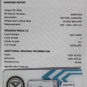 DIAMANTE ROUND BRILLIANT 640467064