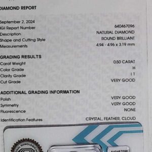 DIAMANTE ROUND BRILLIANT 640467096