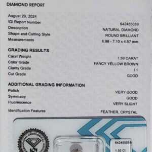DIAMANTE ROUND BRILLIANT 642455059