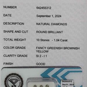 DIAMANTE ROUND BRILLIANT 642455312