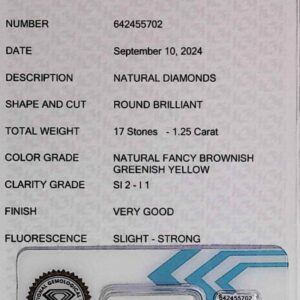 DIAMANTE ROUND BRILLIANT 642455702