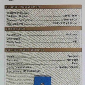 DIAMANTE EMERALD CUT 6505379684