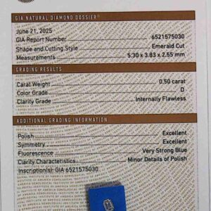DIAMANTE EMERALD CUT 6521575030