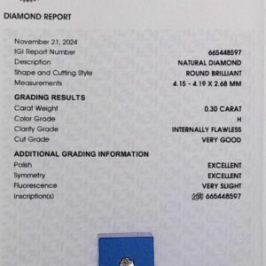 DIAMANTE ROUND BRILLIANT 665448597