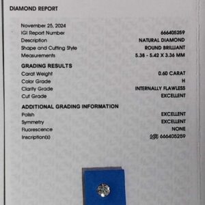DIAMANTE ROUND BRILLIANT 666405259