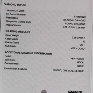 DIAMANTE ROUND BRILLIANT 670409920