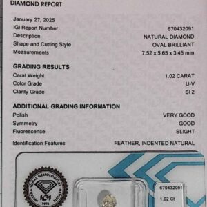 DIAMANTE OVAL BRILLIANT 670432091
