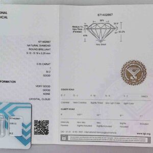 DIAMANTE ROUND BRILLIANT 671402667