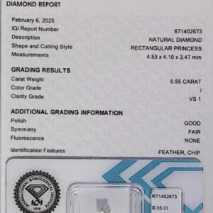 DIAMANTE PRINCESS CUT 671402673