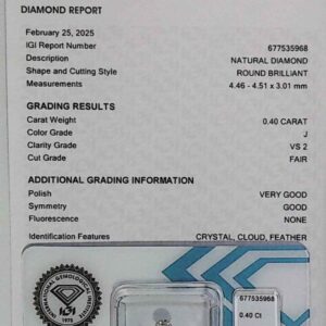 DIAMANTE ROUND BRILLIANT 677535968