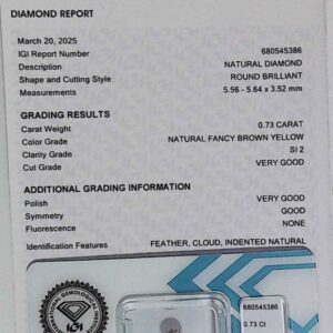 DIAMANTE ROUND BRILLIANT 680545386