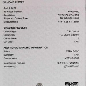 DIAMANTE ROUND BRILLIANT 689534660