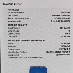 DIAMANTE ROUND BRILLIANT 696563599