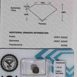 DIAMANTE ESMERALDA CUT 724502525