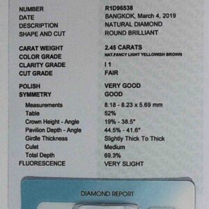 DIAMANTE ROUND BRILLIANT R1D96538